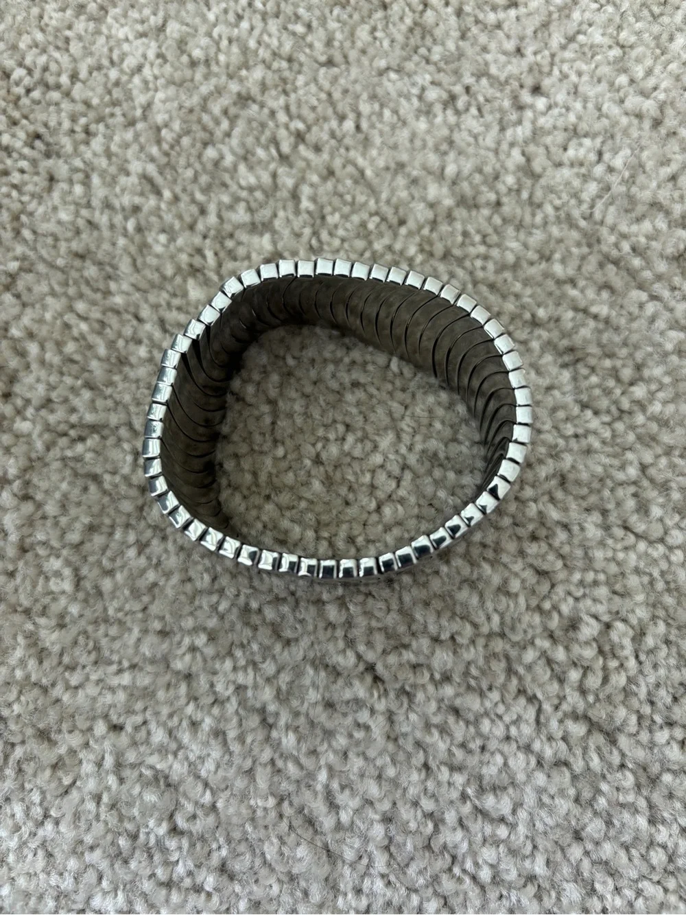 Swatch Silver Stretch Link Bracelet